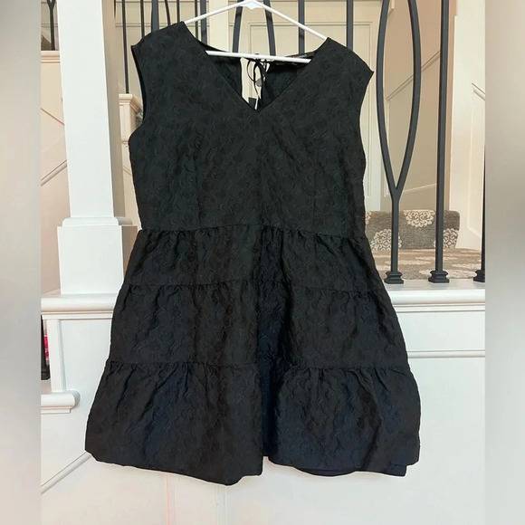 NWT Ter Et Bantine Black Cocktail Dress - Picture 3 of 6